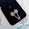 Tiffanyjewelry Tiffanybracelet Heart JewLery Necklace Designer Armband för kvinnor Lyxsmycken Set Turquoise White Beman Diamond Key tröja kedja V Guldplatta