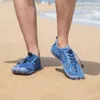 Josaywin Men's Water Barefoot Quick-dry Socks for Swim Diving Surf Pool Aqua Sports Beach Walking Wide Toe Shoes