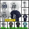 99 Aaron Judge Camisa de beisebol 11 Volpe 22 Juan Soto Derek Jeter Anthony Rizzo Gleyber Torres Gerrit Cole Carlos Rodon 2 Trent Grisham Mariano Babe Ruth Rivera