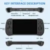 Jogadores Novo X55 Handheld Game Console Portátil Jogos de Vídeo 4000mAh Bateria Recarregável Máquina de Jogos para Homens Mulheres