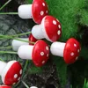 Decorações de jardim Simulado Cogumelo Criativo Micro Paisagem Adorno Ornamentos de plantas em miniatura para suprimentos