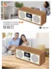 Radio WiFi Internet Digital Radio Bluetooth 5.0 Speller lecteur mp3 avec support d'affichage numérique LED U CLOCK ALARME DISK Home Dab Radio