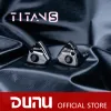 Kulaklıklar Dunu Titan S/11 mm Dinamik Sürücü/INEAR kulaklık/Standart 2pin (0.78 mm) konektörler/Yükseklik Gümüş Plakalı Bakır Kablosu