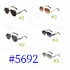 Дизайнерские роскошные модные французские солнцезащитные очки для женщин и мужчин, стильные очки в металлической оправе, очки с козырьком, очки оптом