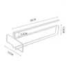 Бытовая полка для хранения на кухне, железная подвесная барная стойка для бокалов для вина, полка из нержавеющей стали, полезный держатель для рулонов