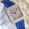 Handmade Diamond Watch Mens Automatic Mechanical 8215 Movement Watches 40mm Sapphire Women Wristwatches Montre de Luxe