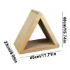 Scratchers Cat Scratcher Triangular Corrugated Cardboard With 6 Sides Pet Playing Supplies For Entertainment For Game Room Living Room