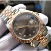 10 Estilo Mens Automático Super BP Fábrica V2 Relógio Rosa Relógios de Ouro Homens 41mm Relógios de Pulso de Vidro Safira