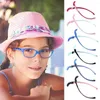 Lunettes de soleil Cadres 1 paire de lunettes en silicone pour enfants Jambes de lunettes à clipser Remplacement de bras Accessoires bicolores