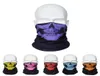 Nuovo design del cranio Multi funzione Bandana Sci Sport Motociclista Sciarpa Mezza maschera facciale Maschera facciale esterna 12 colori4893150