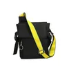 Klasyczne paski Messenger Torka Logo Drukuj Cross Body Body Worka Projektantka Kobiety mężczyźni Hyped Street Wear Fashion Yellow Scrape Flap Torka na ramię