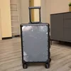 Suitcase 20 inch cabin baggage four wheels travel new designer brand weekend duffel bags trolley rolling luggages 240215