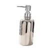 Liquid Soap Dispenser Ceramic Hand Pump Bottle Refillable Jar Dusch för badrum Lotion Farmhouse
