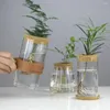 Vase2セットガラス多目的花瓶多機能ホルダーウェディングセンターピース