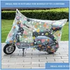 Impermeabili Antipioggia Antipolvere Moto Impermeabile Poncho in PVC Er Trasparente Stampato Leggero Viaggio all'aperto Goccia di pioggia portatile Consegnare Dhebm