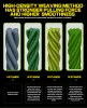 Accessoires gevlochten vislijn 12 strengen PE multicolor vislijnen Braid 300m/500m/1000 m sterke sterkte jigging vislijn 25lb120lb