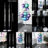 Nya nya 2Sets 19 rörhållare Ballonger Stand Column Confetti Balloon Kids Birthday Party Baby Shower Wedding Decoration Supplies