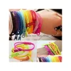 Pulseras de encanto 2021 Pulsera con cremallera Pulsera Doble Color de metal Cremallera Fluorescente Neón Creativo para mujeres Drop Entrega Joyería Dhmmx