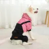 Strampler Welsh Corgi Hundekleidung Overall Winter Haustier Outfit Kleidungsstück Große Hundekleidung Samojede Husky Labrador Golden Retriever Hundekostüm