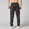 Roupas hamek calças de corrida dos homens mulheres survetement esporte calças de treinamento de futebol leggings ginásio de fitness calças de corrida jogging correndo calças