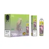 Authentic Airbomb Tornado 7000 Puff E Cigarettes 14ml Prefilled Pod 650mAh Battery 0% 2% 3% 5% 7K Puffs Vapes Kit