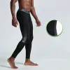 Marca de roupas calças de compressão masculina respirável secagem rápida elástica correndo collants dos homens leggings ginásio fitness basquete esportes yoga calças