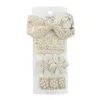 Haaraccessoires Set van 4 babyhaarspelden Cotton Borns Clip Girls Present