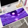 Pads Ciel Nuages Grand Tapis de Souris Rose Grand Tapis de Souris d'ordinateur 100x50 cm Tapis de Souris de Jeu Tapis de Clavier de Bureau Tapis de Souris Gamer Tapis de Bureau