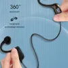 Headphone/Headset AKZG3 Bone Conduction Bluetooth 5.2 Headphone HIFI Stereo Earhook Air Conduction Wireless Earbuds Support TF Card Headset