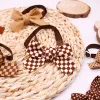 Accessori Autunno Pet Dog Bowtie Pet Bow Tie Plaid Dot Cat Puppy Grooming Archi per cani di piccola taglia Collare classico per animali domestici Accessori per cani e gatti