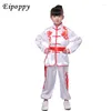 Scene Wear Children's Martial Arts Performance Men's and Women's Clothes Drum