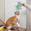 Toys Paws için All Interactive Bulmaca Kedi Besleyici Oyuncaklar Beyin Stimülasyon Oyuncaklar Bir Catnip Top ile İç Mekan Kedileri İçin Yavaş Besleyici A LED BALE