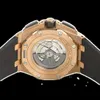 Pilot Watch Top Wristwatch AP Wrist Watch Royal Oak Offshore 18k Rose Gold Automatic Machinery Male 26401RO OO A002CA.02 26401RO OO A002CA.02