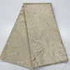 Jacquard Brocade French African Lace Fabric Organza Fabric African Style Fabric For Wedding Party Dress Wedding Sewing RC127 240223