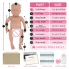12 "Boy Micro Preemie Ganzkörper Silikon Babypuppen lebensechte Mini wiedergeboren