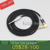 Acessórios XLR balanceado 3,5 mm 2,5 mm 8 núcleos cabo de fone de ouvido banhado a prata para HIFIMAN Edition S Deva HER10 LN006337