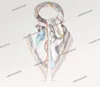 New Top satin silk shawl designer scarves luxury bandana Brand Print Kerchief Long Handle Bag Scarves square Bandeaus Turbans Headband ring Summer Wrap M77664