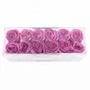 Rektangel Clear Acrylic 12 Holes Flower Box Makeup Organizer Waterproof Acrylic Rose Box Alla hjärtans dag bröllop presentförpackning 2024228