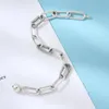 Projektant zupełnie nowa bransoletka stopowa srebrna łańcuch uroku bransoletka wiosna para uwielbia biżuteria butikowa bransoletka hurtowa