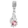 Klassiska rosa mammor hänge legering armband charms pärlor klassisk stil metall smycken komponenter smycken tillbehör grossist