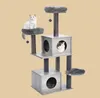 Pawz Road All-in-1 Marble Cat Tree Medium Activity Center