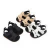 First Walkers Baby-Sommersandale für Kleinkinder, Jungen und Mädchen von 0–1 Jahren, lässig, rutschfest, weiche PU-Walikng-Schuhe für den Außenbereich, H24229