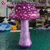 2M 6.5ft highwholesale usine au détail éclairage gonflable modèles de champignons ballons de champignons artificiels plantes de simulation pour la décoration extérieure avec ventilateur