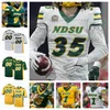 Maillots de football NDSU North Dakota State Bison Football Jersey NCAA College Carson Wentz Trey Lance Ty Brooks Adam Cofield Christian Watson hommes femmes maillot de jeunesse