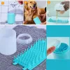 Diapers Pet Paw Cleaner Paw Plunger Soft Silicone Foot Cleaning Foot Wash Cup Portable Cats Dogs Paw Clean Brush Home Pet Supplies