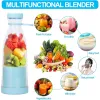 Juicers N0PF Juicer Máquina Portátil Liquidificadores Eletrodomésticos Garrafa Sem Fio Cozinha ChopperSmoothie Laranja Elétrica Mini Aparelhos