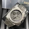 드레스 시계 패션 손목 시계 AP 손목 시계 로얄 오크 오프 쇼어 시리즈 시계 시계 남성 시계 시계 42mm 직경 자동 기계적 패션 캐주얼 남성 유명한 시계