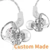 Headphones (Custom Made) Original QKZ AK6 Sport Headphones HIFI Heavy Bass Music Earphones With Mic Monitor Earbuds