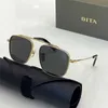 Оригинальные мужские и женские солнцезащитные очки Dita 1to1, черные металлические, в полной оправе, dls102 box sun 1N4X