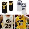 2023 Donne Final Four 4 Jersey Iowa Hawkeyes Basket NCAA College Caitlin Clark Luka Garza Joe Wieskamp CJ Fredrick Bohannon Connor McCaffery Ulis Toussaint